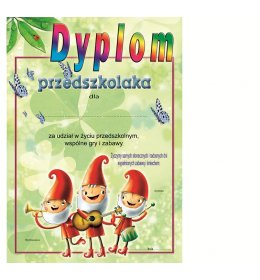 Dyplom przedszkolaka A975