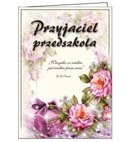 Dyplom przyjaciel przedzkola C622
