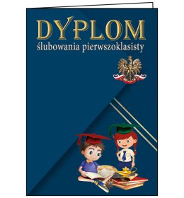 Dyplom ślubowania pierwszoklasisty C214