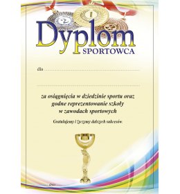 Dyplom sportowca A187