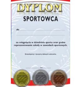 Dyplom sportowca A623