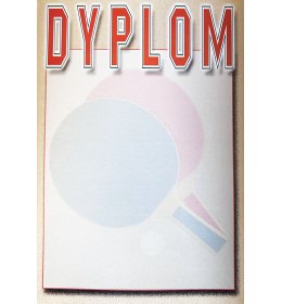 Dyplom sportowy A34OLD