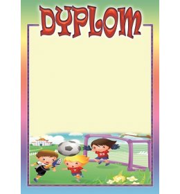 Dyplom sportowy A965