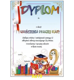 Dyplom ukończenia 2 klasy A619
