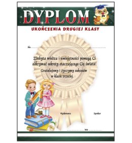 Dyplom ukończenia 2 klasy A923