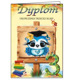 Dyplom ukończenia 3 klasy C1034