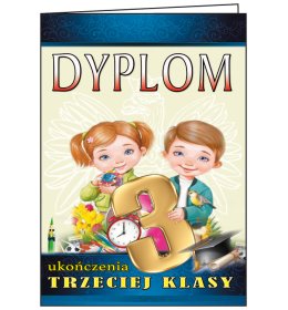 Dyplom ukończenia 3 klasy C533