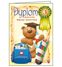 Dyplom ukończenia 3 klasy C913
