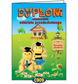 Dyplom ukończenia oddziału przedszkolnego C30P11