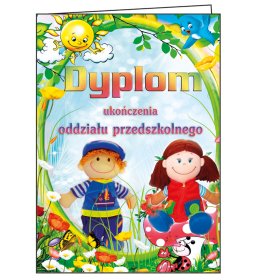 Dyplom ukończenia oddziału przedszkolnego C598