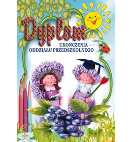 Dyplom ukończenia oddziału przedszkolnego C937