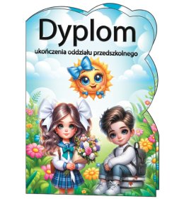 Dyplom ukończenia oddziału przedszkolnego C534