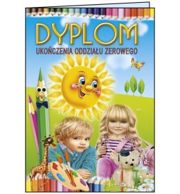 Dyplom ukończenia oddziału zerowego C1063