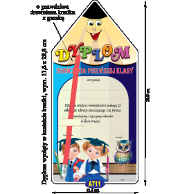 Dyplom ukończenia pierwszej klasy A711
