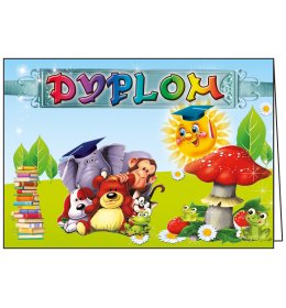 Dyplom ukończenia przedszkola C22P2