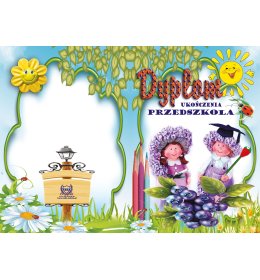 Dyplom ukończenia przedszkola  C538