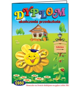 Dyplom ukończenia przedszkola C10P4
