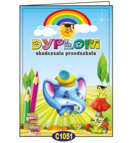 Dyplom ukończenia przedszkola C17P16
