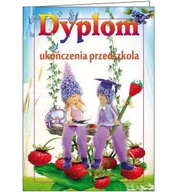Dyplom ukończenia przedszkola C607