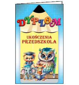 Dyplom ukończenia przedszkola TC108