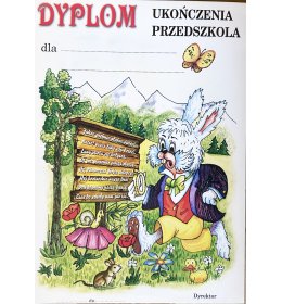 Dyplom ukończenia przedszkola B10 OLD