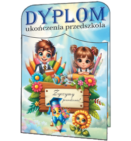 Dyplom ukończenia przedszkola C156