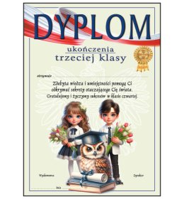 Dyplom ukończenia trzeciej klasy A932