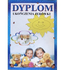 Dyplom ukończenia zerówki C202OLD