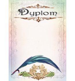 Dyplom uniwersalny A548