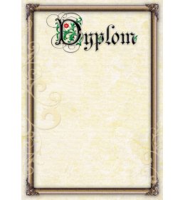 Dyplom uniwersalny A653