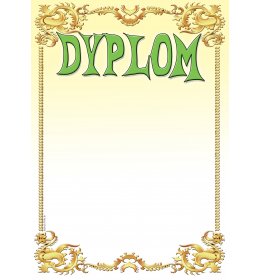 Dyplom uniwersalny A773