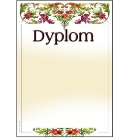 Dyplom uniwersalny A797