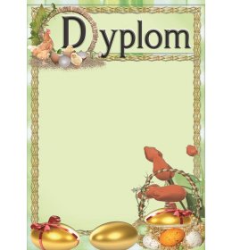 Dyplom Wielkanoc A908