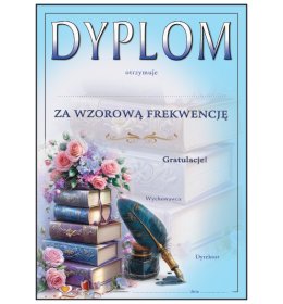 Dyplom za frekwencję A910