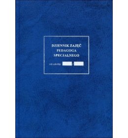 0168 Dziennik zajęć pedagoga specjalnego 
