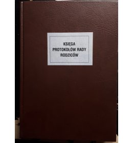 K15 księga protokołów Rady Rodziców