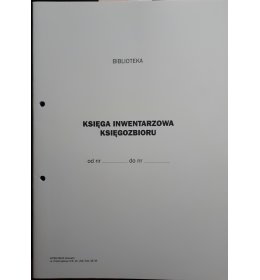 K44 Księga inwentarzowa księgozbioru