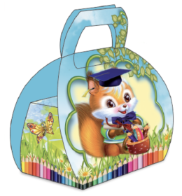 Kuferek 3 wiewiórka