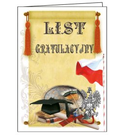 List gratulacyjny  C12