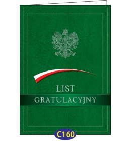 List gratulacyjny C160 OLD