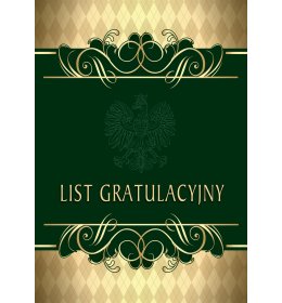 List gratulacyjny C554