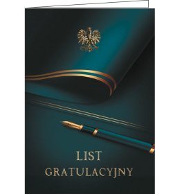 List gratulacyjny C592