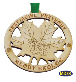 Medal młody ekolog MD33