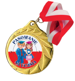 Medal pasowania na ucznia MD75