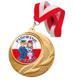 Medal pasowanie na ucznia MD14