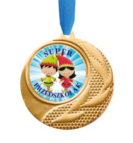Medal super przedszkolak MD15