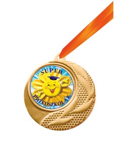 Medal super przedszkolak MD28