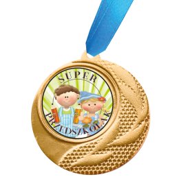 Medal super przedszkolak MD60