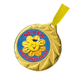 Medal super przedszkolaka MD109