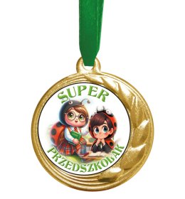 Medal super przedszkolaka MD112